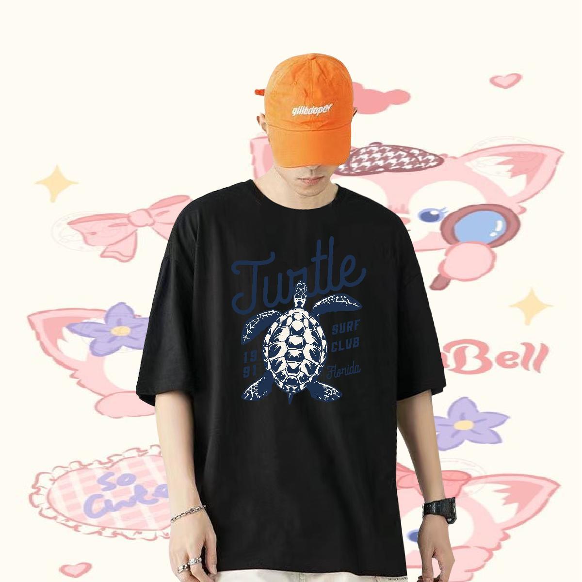 Designer Man T Shirts 230g 100% Cotton Sports Casual Tees Shirts Crew Neck Breathable Loose Tshirts DIY Printed