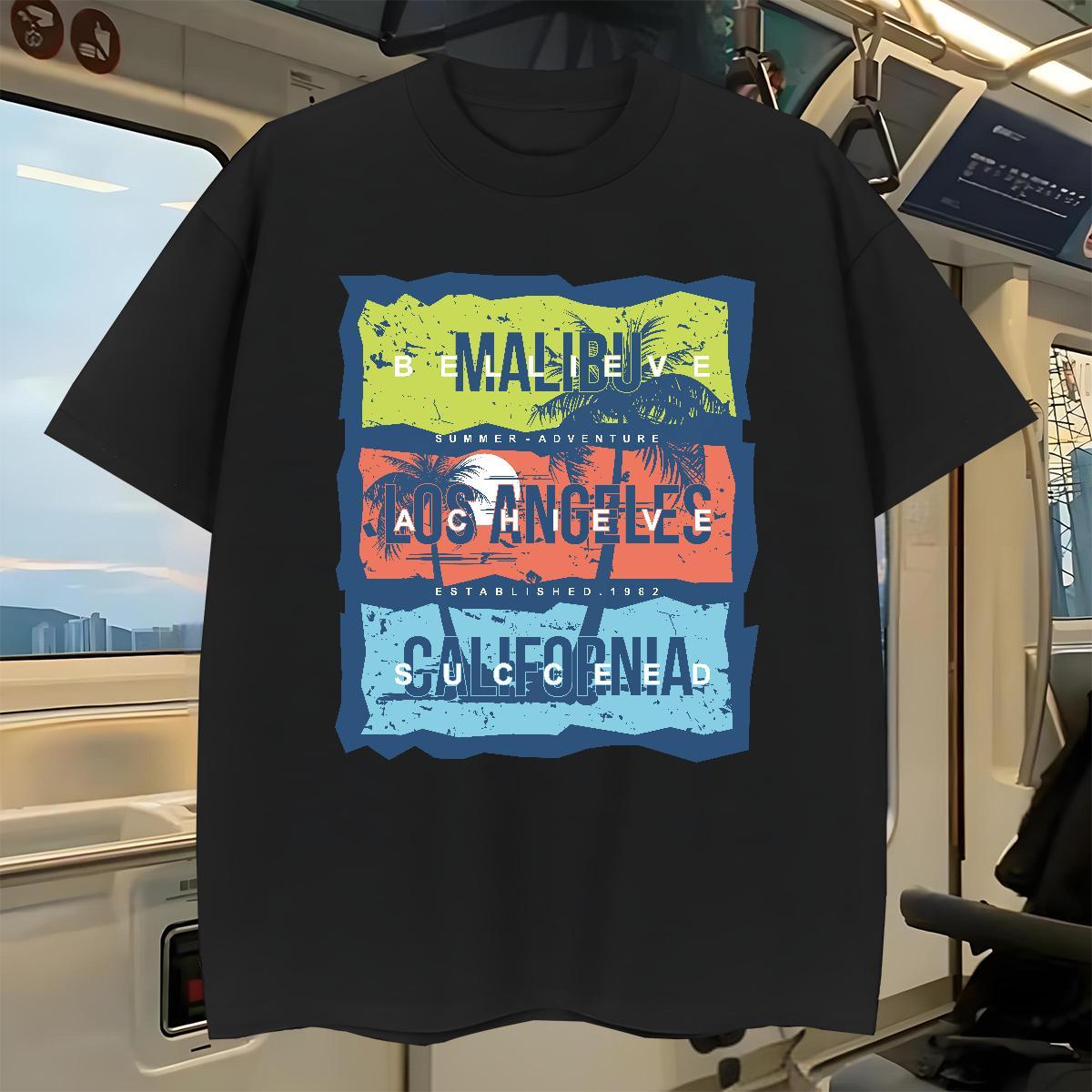 2024 DIY T shirt 230g Cotton tree Spring Summer Tees O-Neck Short Sleeve Free Shipping Men Clothes T-Shirt Customized