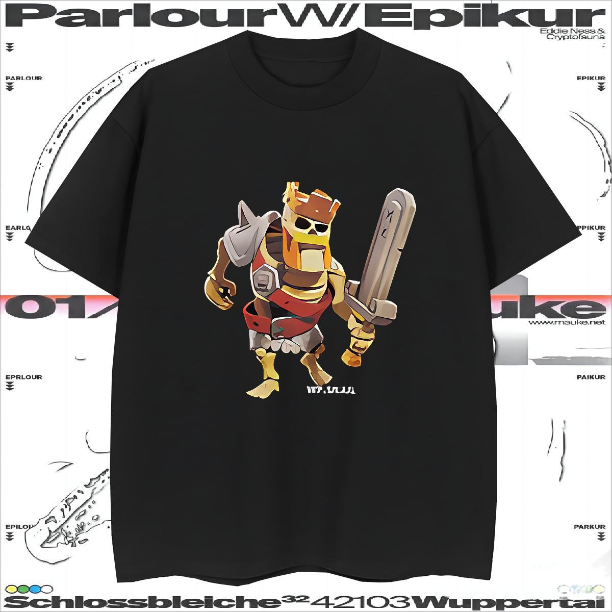 T-Shirts for Men 230g Pure Cotton game Home Outdoor Breathable Short Sleeve Graphic Men Tops Tees Fashion TOP Quality Tee Shirt