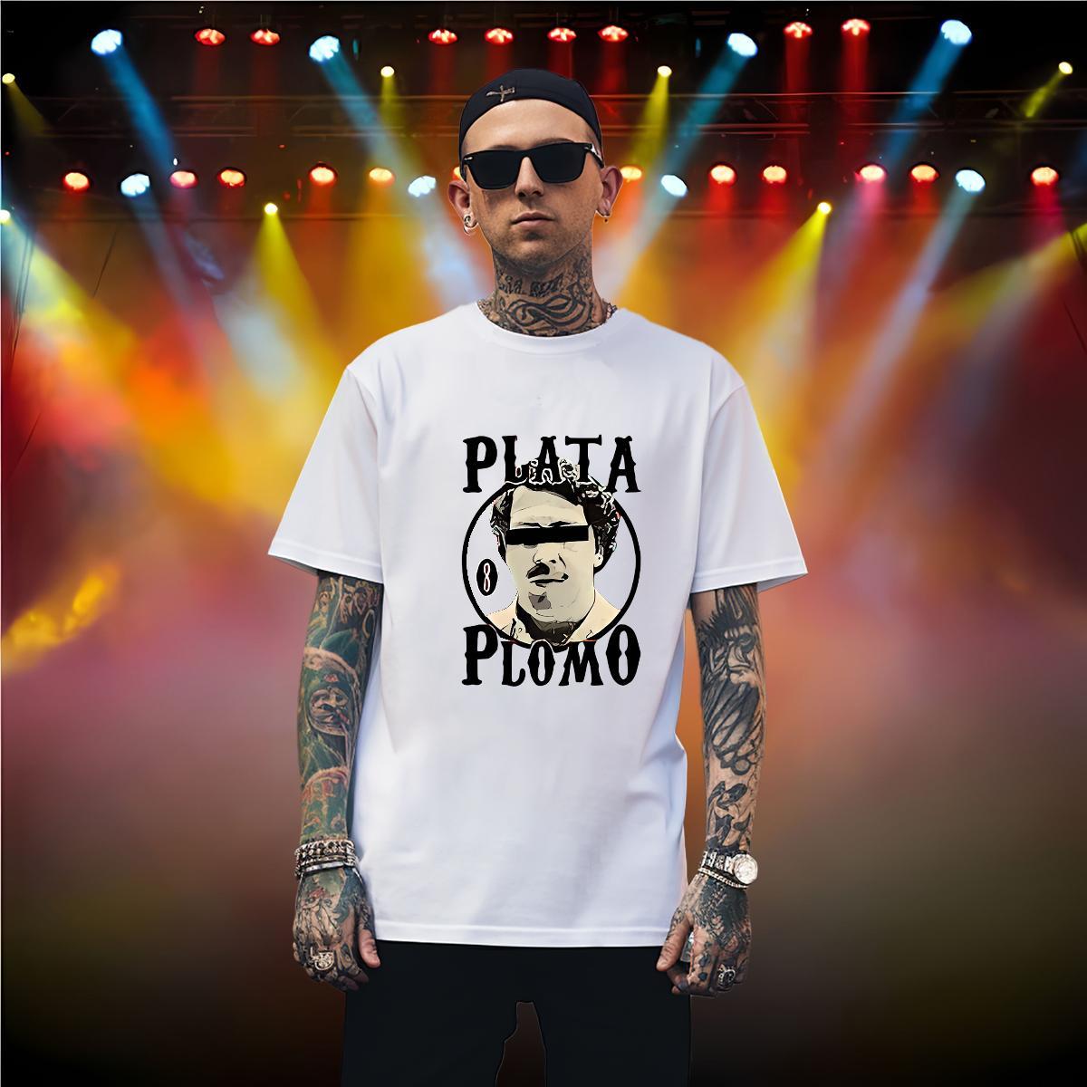 T Shirts Men 230g Pure Cotton portrait Street Wear Crew Neck DIY Logo Oversized Tshirt for Man Woman 2024 Designer Unisex Tshirts