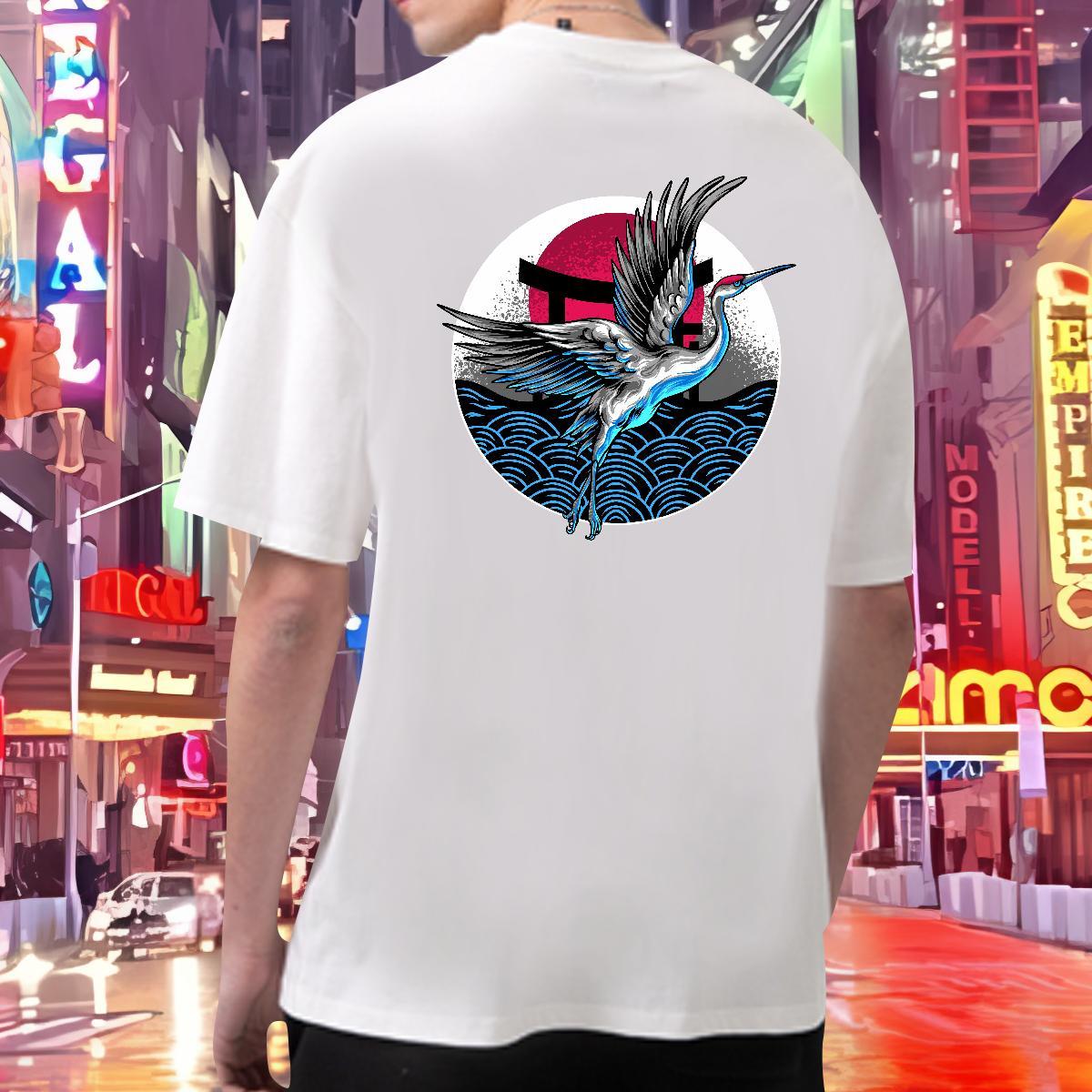 2024 T Shirts Men 230g Pure Cotton eagle Casual Daily Wear Polos Breathable Short Sleeve Designer Couples T Shirts Plus Size Custom