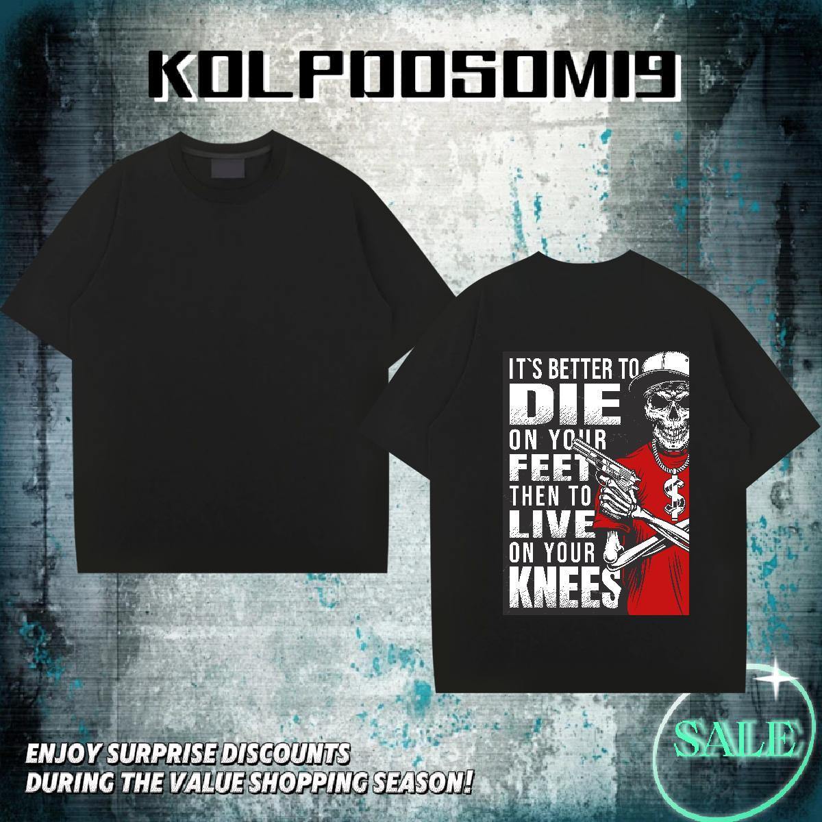 DIY Customized T Shirt For Man skull Tops 230g Pure Cotton Daily Outfit Designer Customized Print Breathable Short Sleeve Mens Tshirts