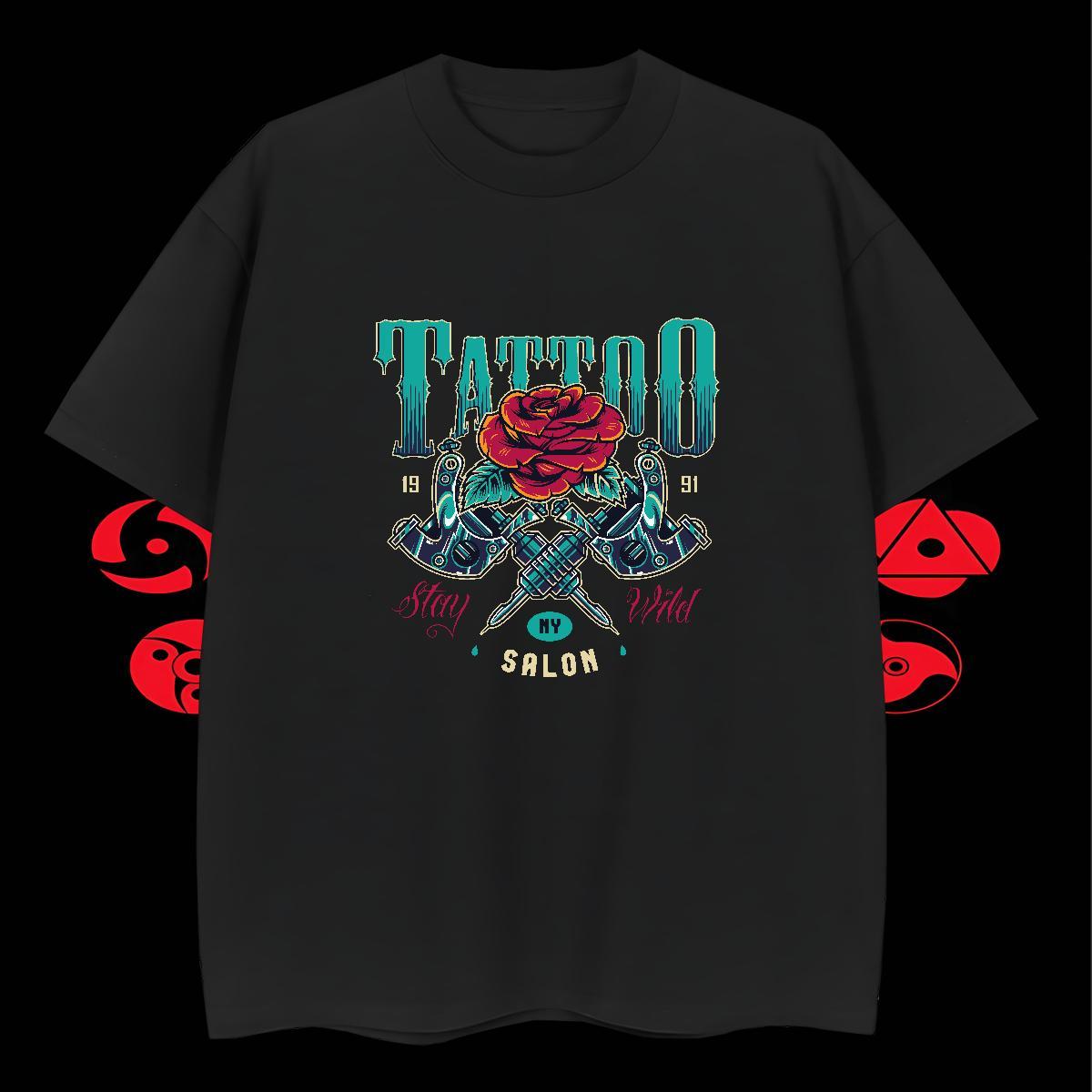 Comfortable Mens Tshirts 230g 100% Cotton Daily Outfit tool Oversized 4XL Breathable Customized T Shirt For Man Clothes