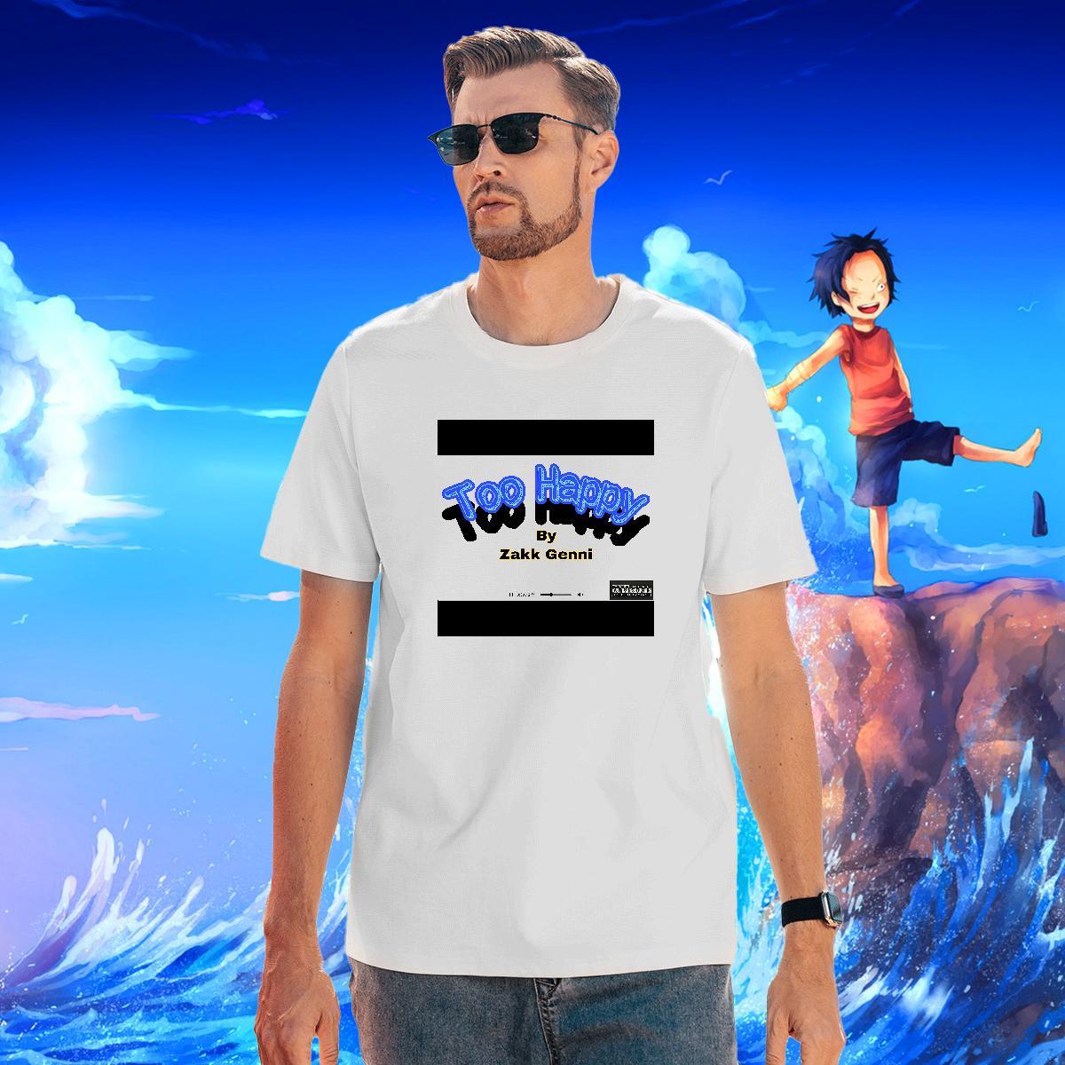 Popular Men Clothes T-Shirt 230g Pure Cotton Hip Hop blue Black White Crew Neck Breathable Classic Man T Shirts Tees Shirts