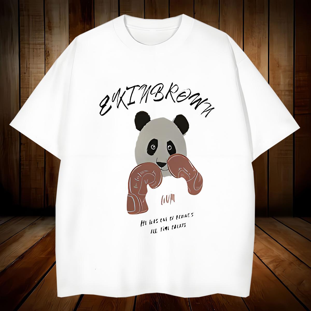 Man T Shirts 230g Pure Cotton Casual Beach Breathable Short Sleeve Graphic Men Clothes T-Shirt Fashion Casual Comfortable Top Tees