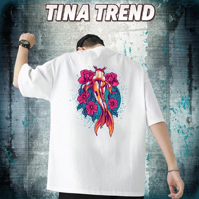 2024 New T shirt 230g 100% Cotton Spring Summer Tops Tees Short Sleeve O-Neck Brand Couples T Shirts Custom Printed