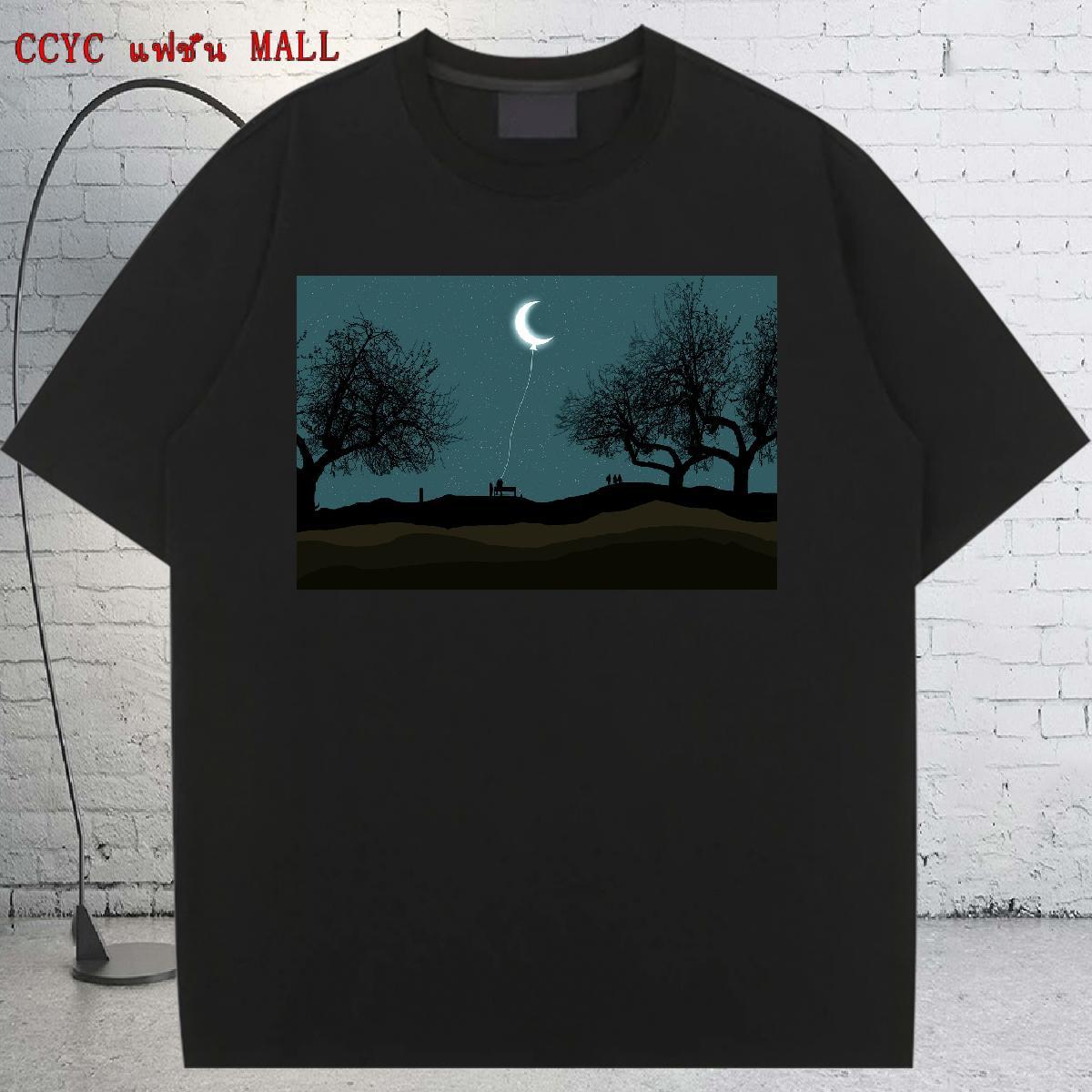 High quality T Shirt For Woman Breathable Short Sleeve Women Tshirts DIY Anime tree Street 100% Cotton 230g 2024 Designer Clothes Shirt