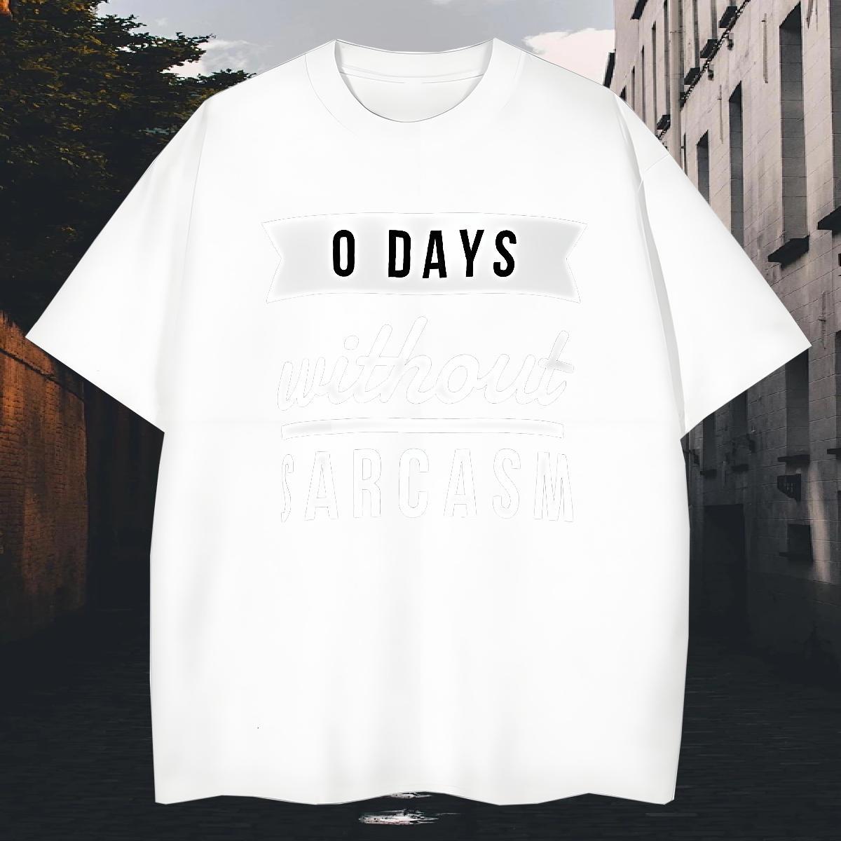 Loose Men Tees 230g Cotton Casual Beach letter DIY Printed Breathable Crew Neck Classic Casual T-Shirts for Men Tees Shirts