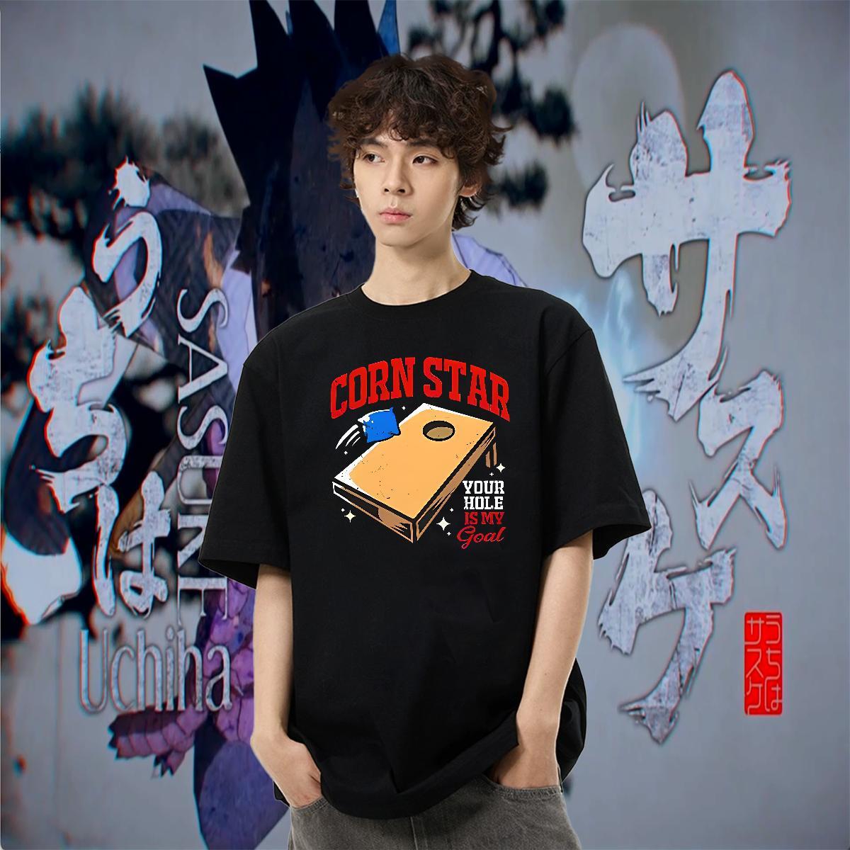 TOP Quality Tshirt for Man Woman 230g 100% Cotton Hip Hop Street letter DIY Anime Breathable Short Sleeve Customized Man T Shirts Tops