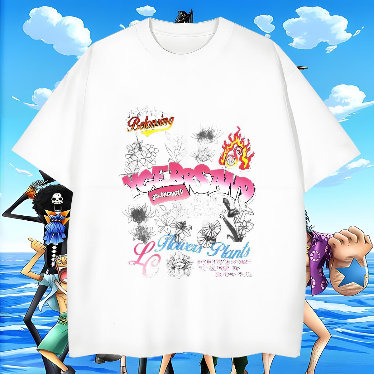 Classic Men Tees 230g 100% Cotton Casual Daily Wear letter Custom Anime Round Neck Short Sleeve Designer Fashion Man T Shirts Polos