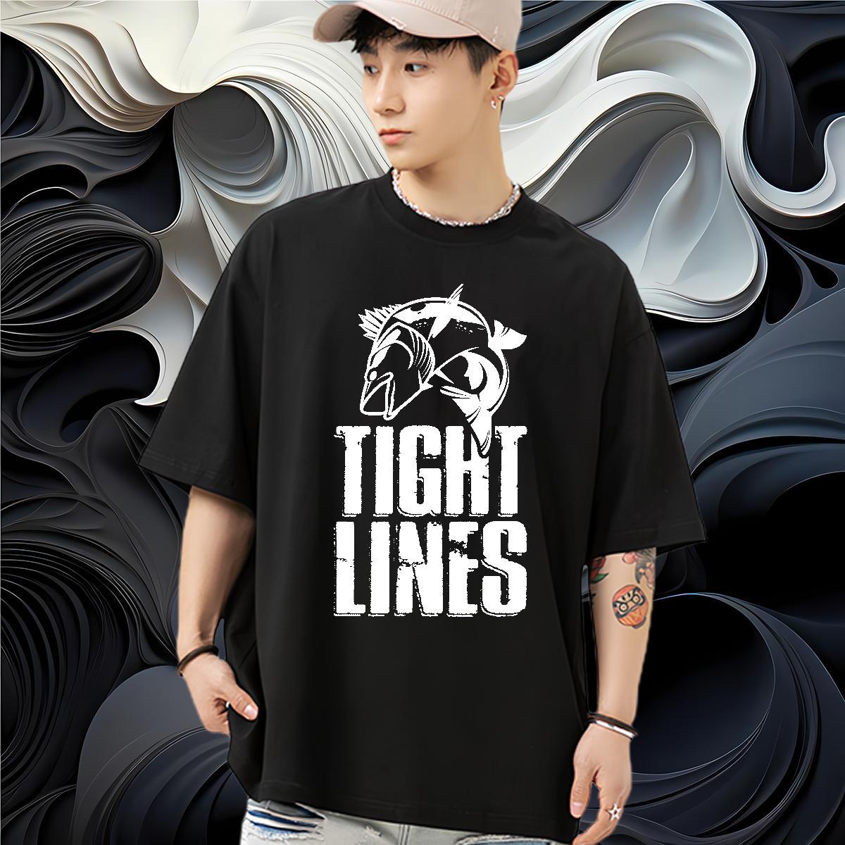 Fashion New T Shirt For Man 230g Cotton cat Sports Casual Tees Breathable Crew Neck Cool Design Men Clothes T-Shirt Graphic