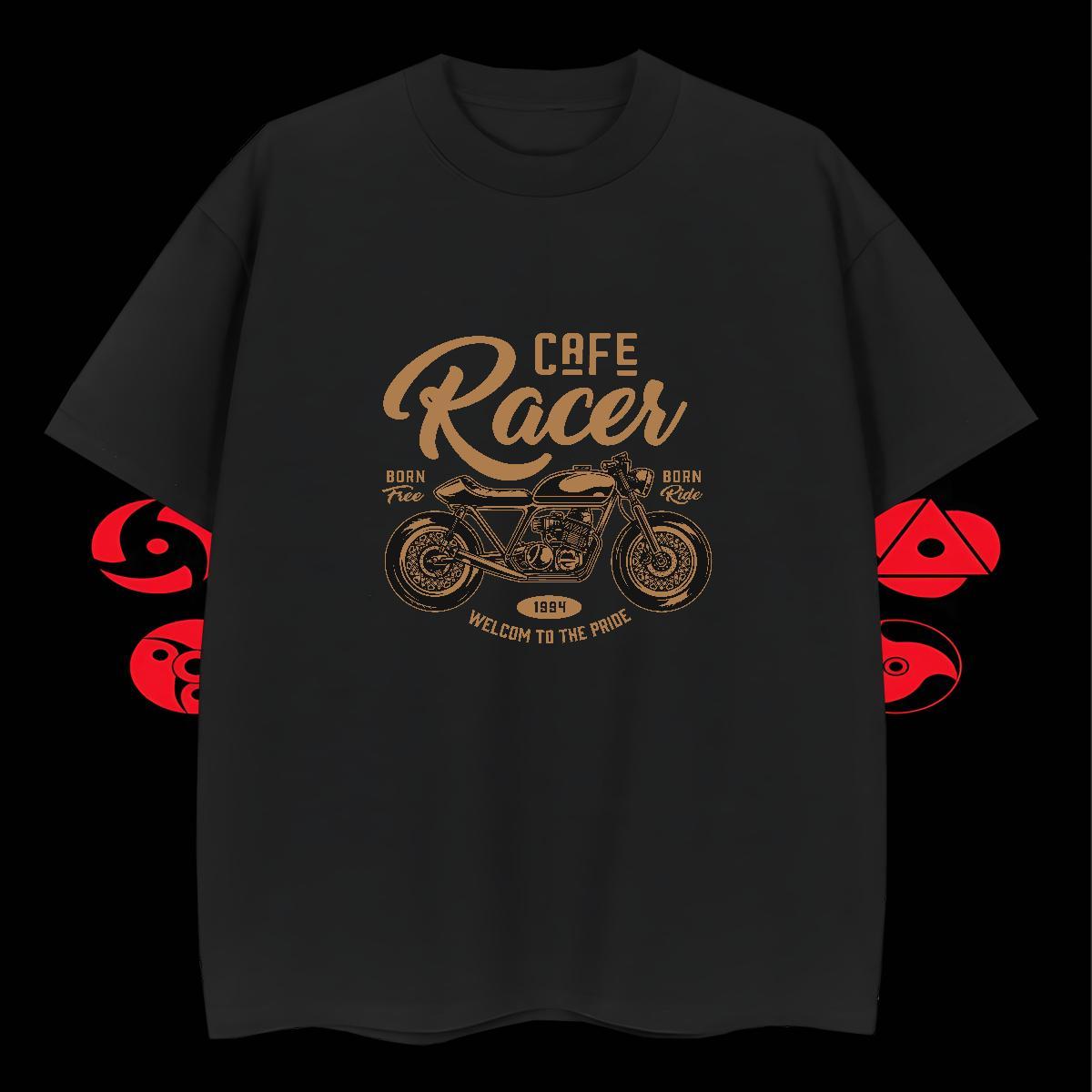 Loose Fit Tshirt for Man Woman 230g 100% Cotton Summer Casual Motorcycle White Plus Size Breathable Short Sleeve Stylist T Shirts Men Clothings