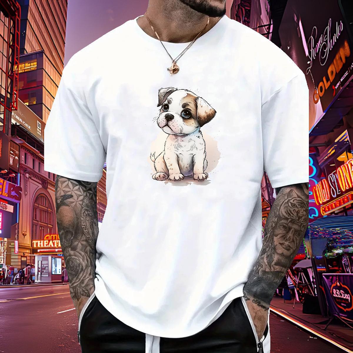 TOP Quality Men Tees 100% Cotton 230g Men T Shirts Casual Daily Wear Crew Neck Customized DIY Polos