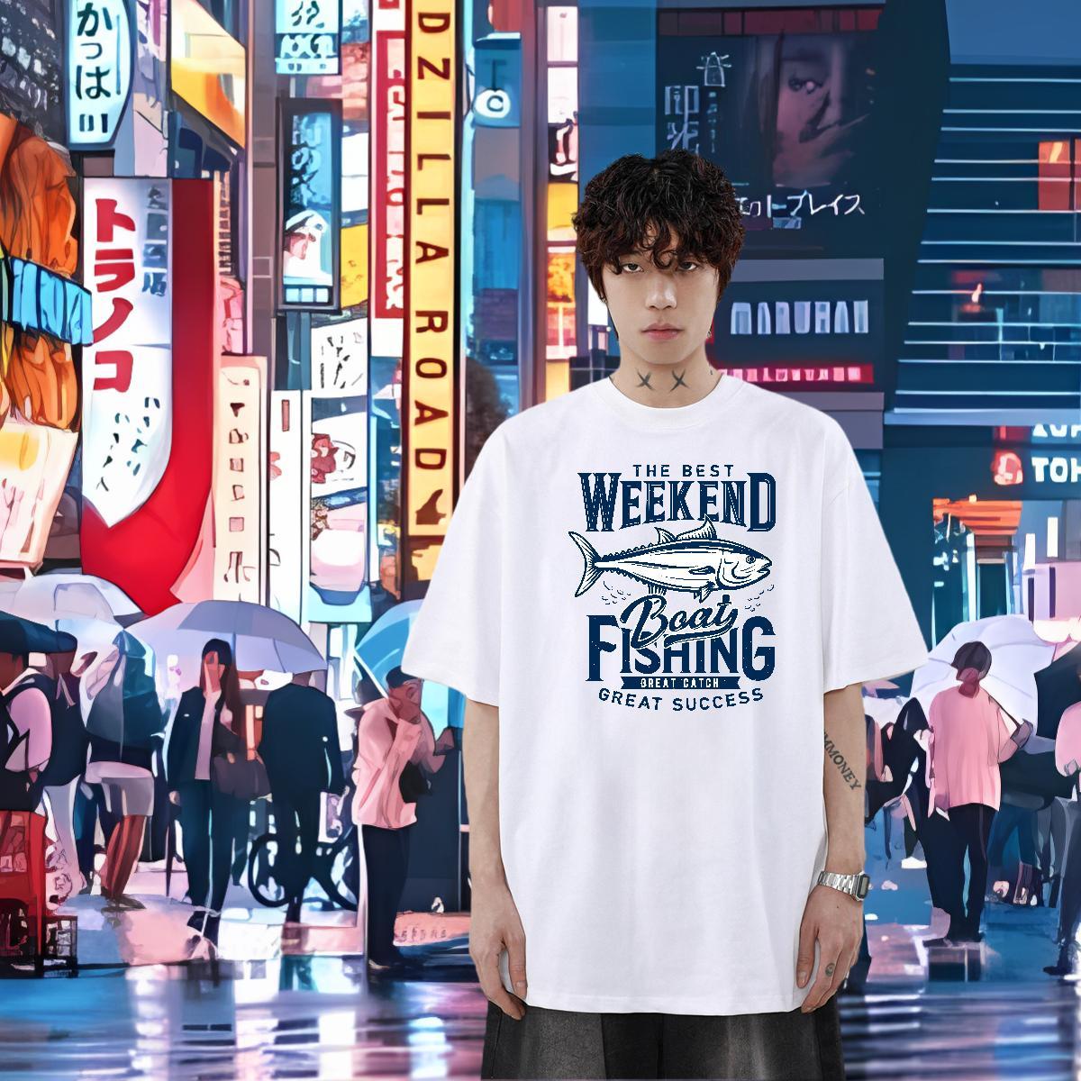 Classic Casual Mens T Shirts 230g Cotton Home Outdoor Clothings Breathable Soft Popular Couples T Shirts DIY Logo Oversized