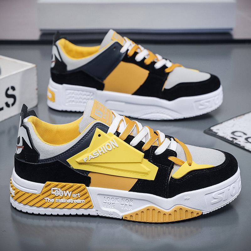 Personalized casual board 2024 new spring and autumn style versatile dad men's trendy bread shoes