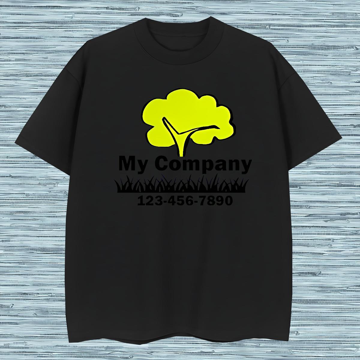 T-Shirts for Men 230g Cotton tree Daily Outfit Round Neck Short Sleeve DIY Printed Tshirt for Man Woman Stylist High Quality Wear