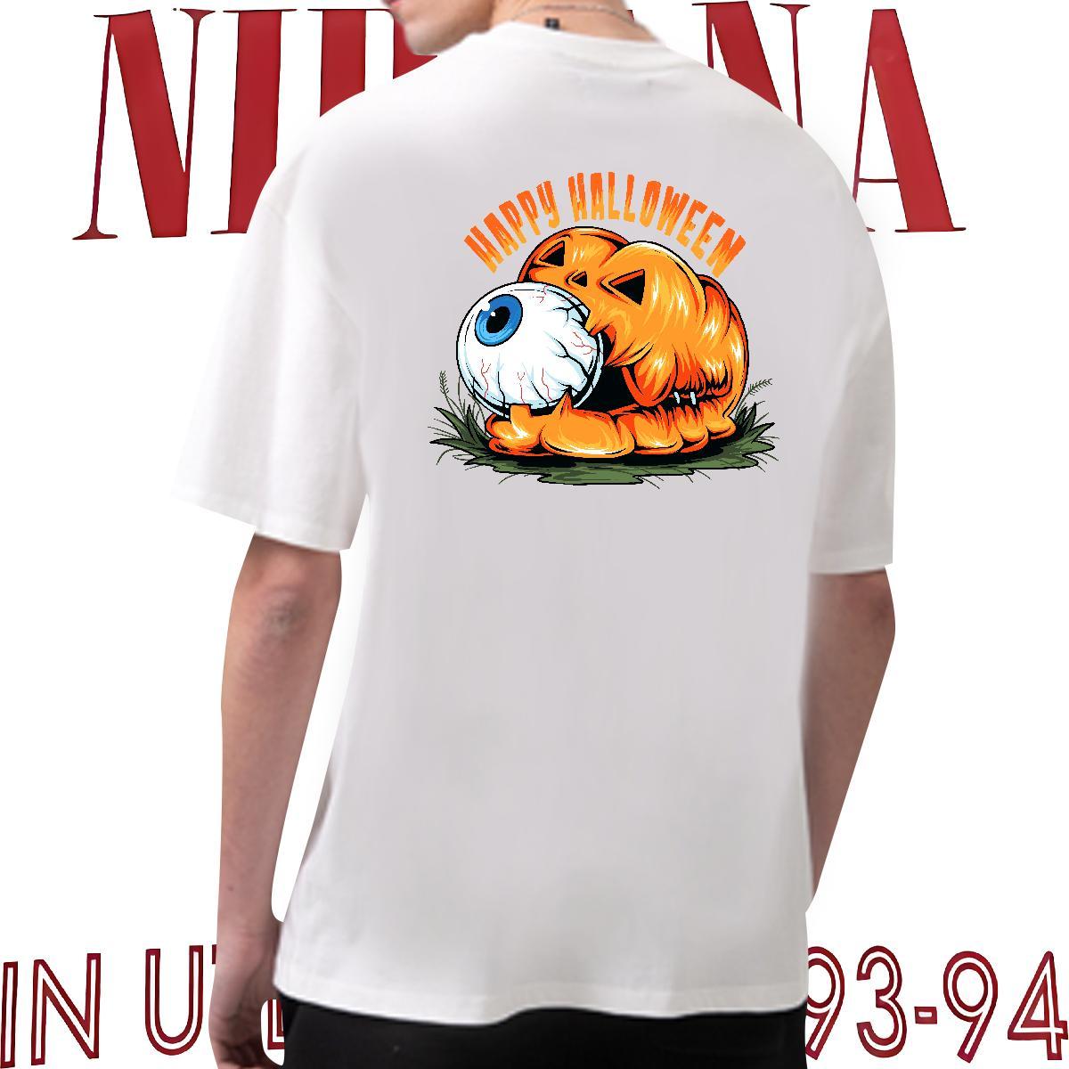 DIY Customized T shirt 230g 100% Cotton eyeball Daily Wear Clothings Breathable Short Sleeve Comfortable Tshirt for Man Woman Custom Anime