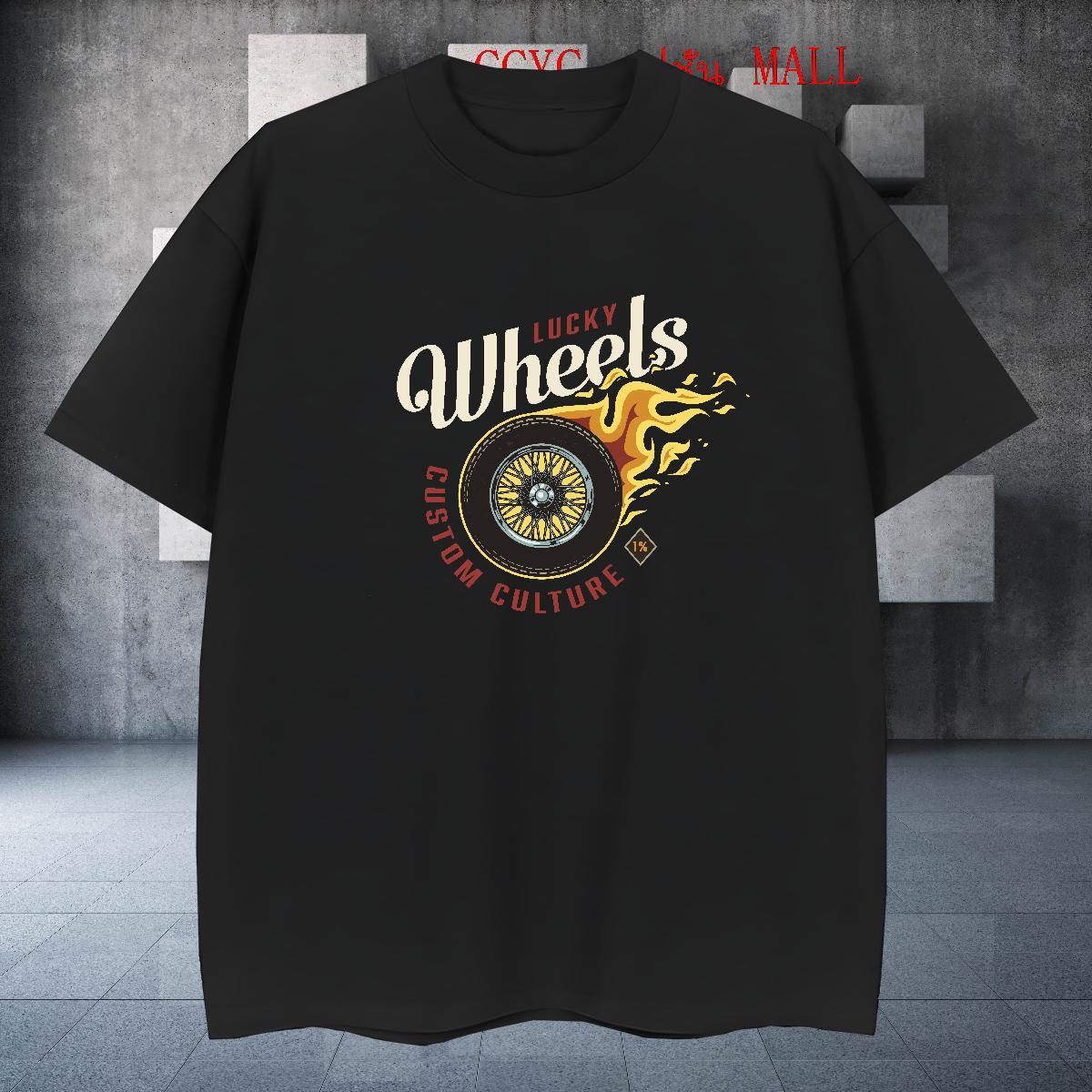 Cool Design Men Tops Tees 100% Cotton 230g Street Casual tool DIY Printed Crew Neck 2024 Summer T-Shirts Clothes