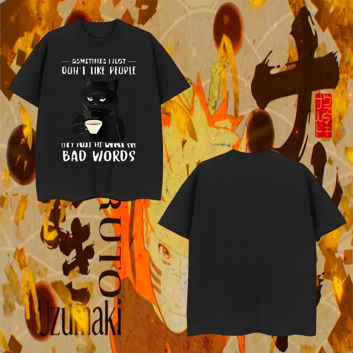 Classic Men Tops Tees 230g 100% Cotton cat T-Shirts for Men Street wear Hip Hop Breathable Short Sleeve Oversized Wholesale Wear