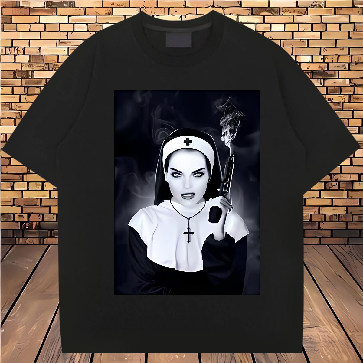 T-Shirts 100% Cotton 230g angry Street wear Hip Hop Breathable Crew Neck Oversized 4XL Tshirt for Man Woman 2024 Loose Tee Shirt