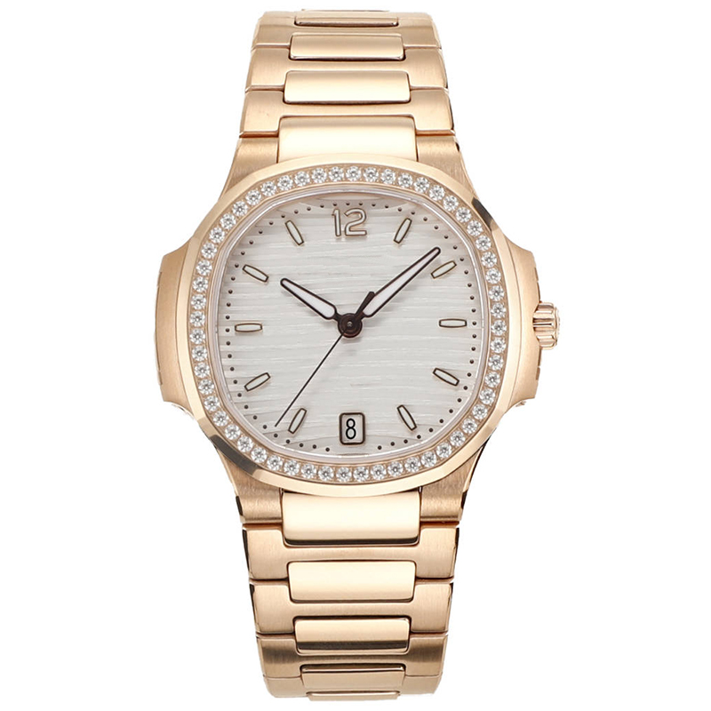 Women Watch Mechanical Movement Designer Watches 35.2mm Montre De Luxe Sapphire Waterproof Wristwatch Classic Business Stainless Steel Fashion Wristband