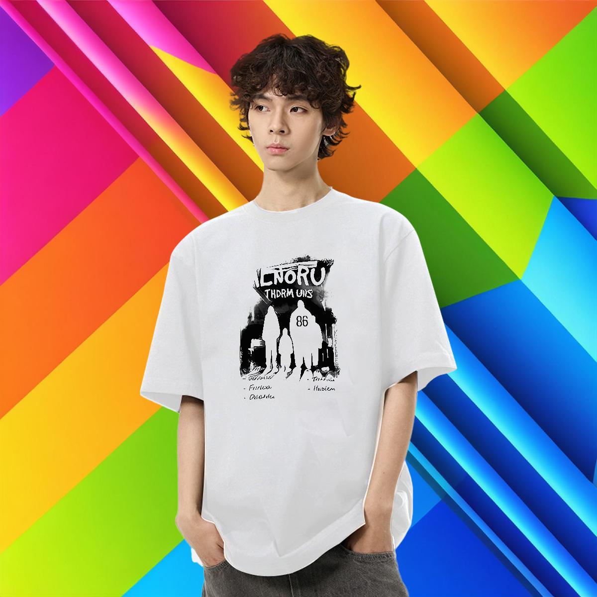 Loose Fit Mens Tshirts 230g Cotton Daily Wear letter Oversized Crew Neck Fashion Designer Man T Shirts Clothes