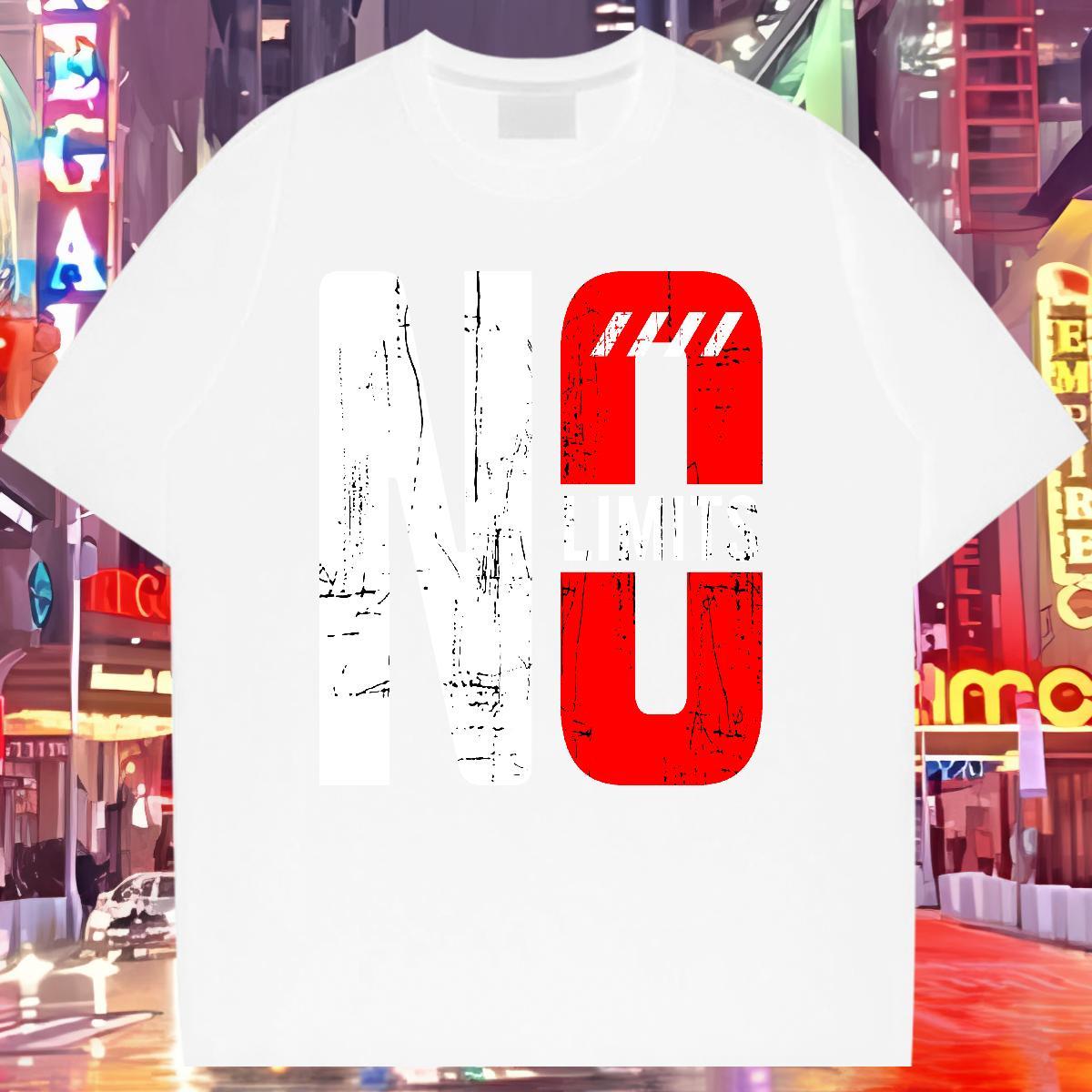 2024 Summer T Shirt For Man letter Tops Shirt 100% Cotton 230g Street wear Hip Hop Cool Plus Size Cartoon Short Sleeve O-Neck Mens Tshirts
