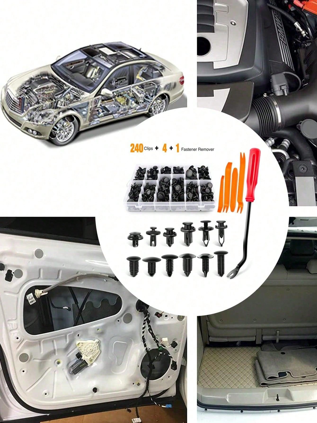 240pcs boxed snap-on car universal rivet fender fender expansion screws
