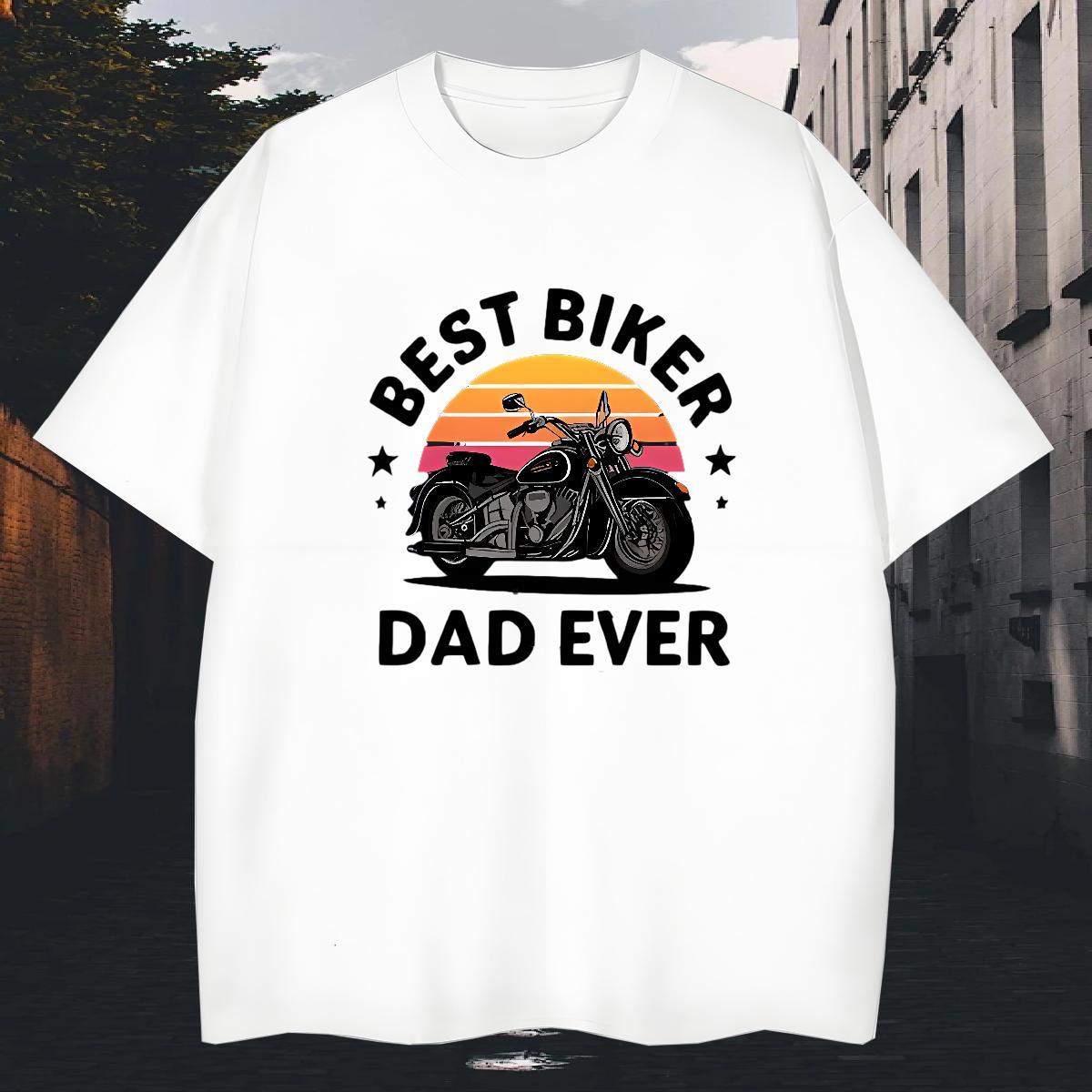 Cool Design Tshirts 230g 100% Cotton Daily Outfit Motorcycle DIY O Neck Short Sleeves Classic T Shirts Men Clothings