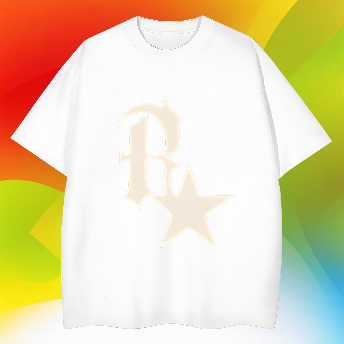 TOP Quality Men Tshirts 100% Cotton 230g Street Casual letter White Plus Size Breathable Short Sleeve Fashion New T-Shirts for Men Tee Shirt