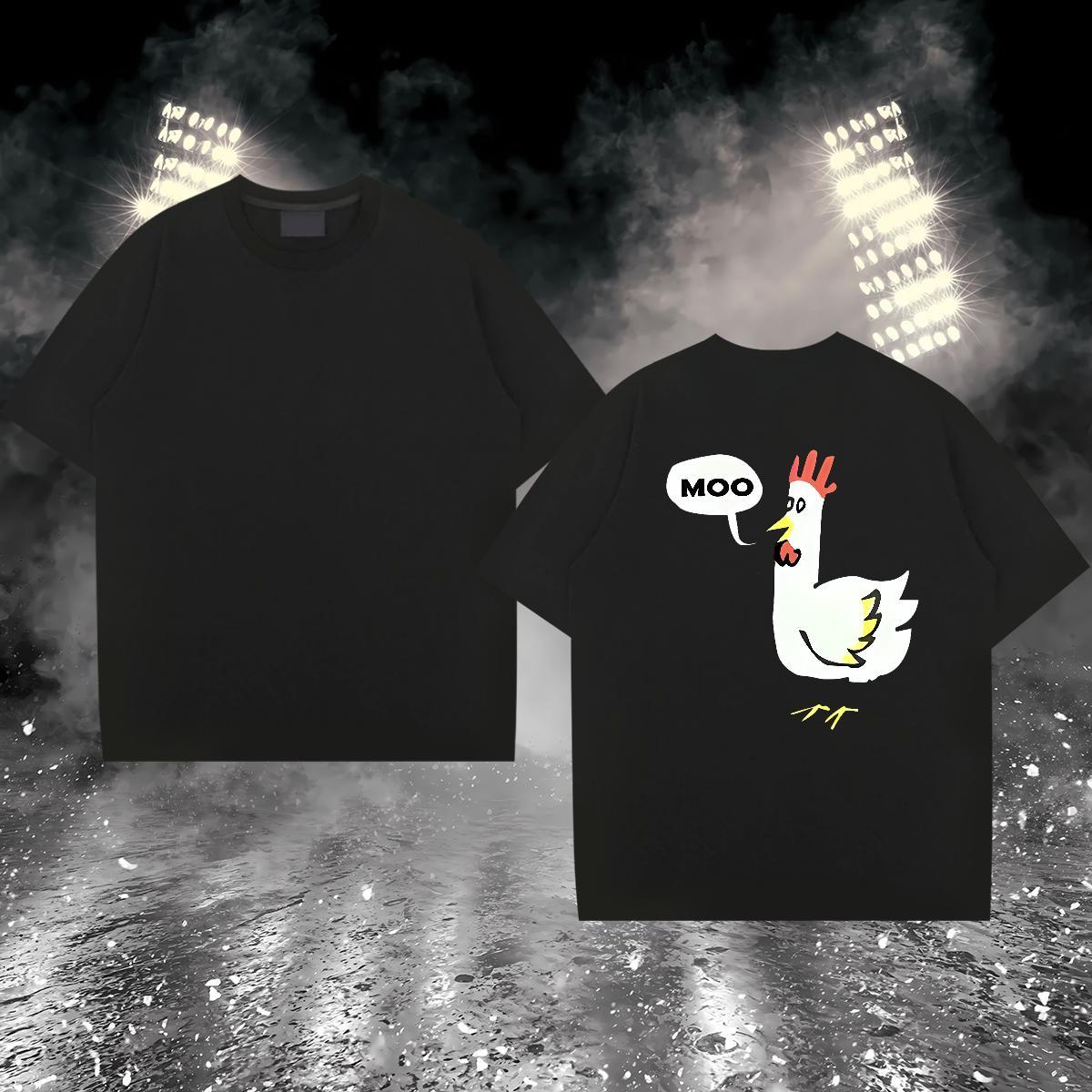 New Arrival Mens T Shirts 100% Cotton 230g chicken Outdoor Wear Breathable Crew Neck Free Shipping Men Clothes T-Shirt Skull