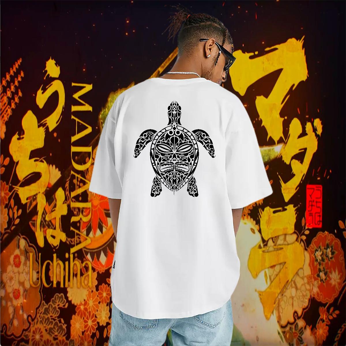 2024 Designer T Shirt For Man 230g 100% Cotton tortoise Sports Casual Top Tees O Neck Short Sleeves High Quality Men Tops Tees Customized Print