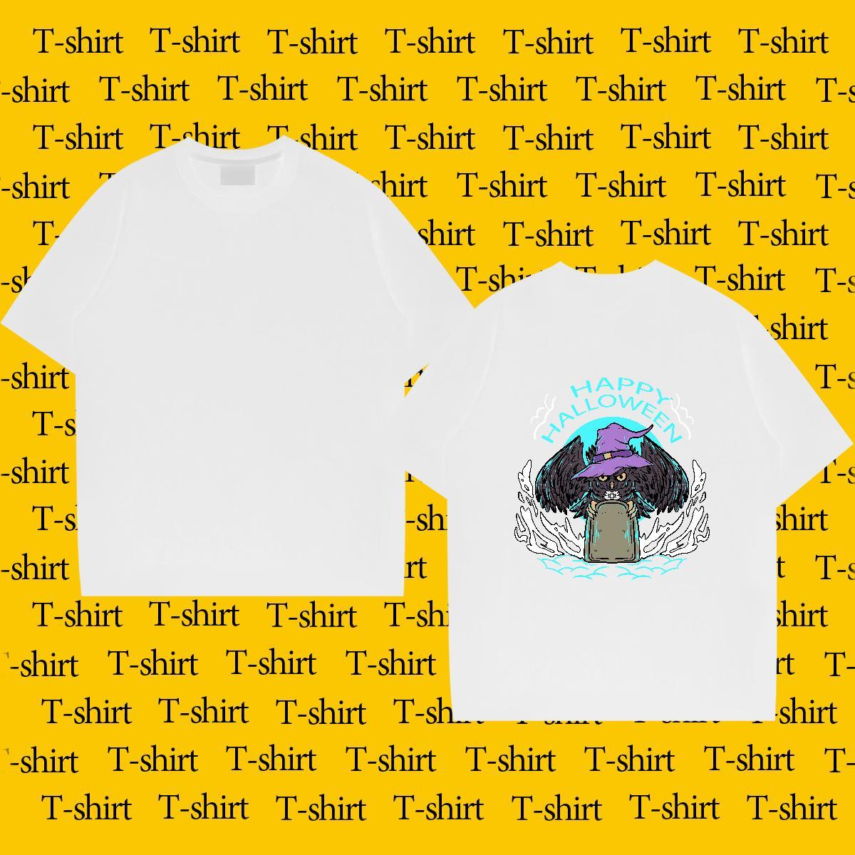 Classic Casual T shirt 230g 100% Cotton cool Summer Casual Wear O Neck Short Sleeves Loose Fit Mens Tshirts DIY
