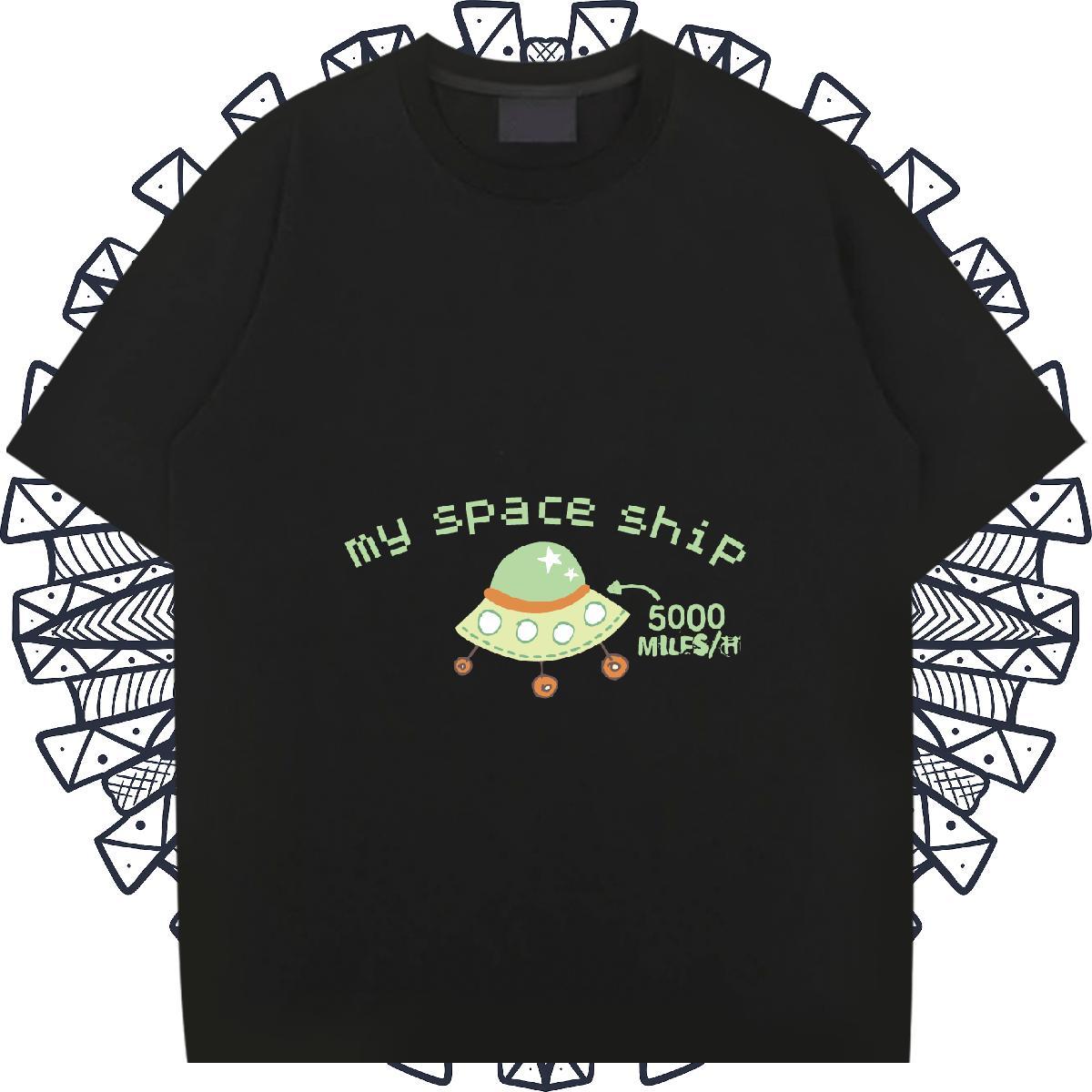 Cool Design Tshirts 230g Pure Cotton Anime Printing Street letter Oversized 4XL Breathable Crew Neck Fashion Designer T-Shirts for Men Wear