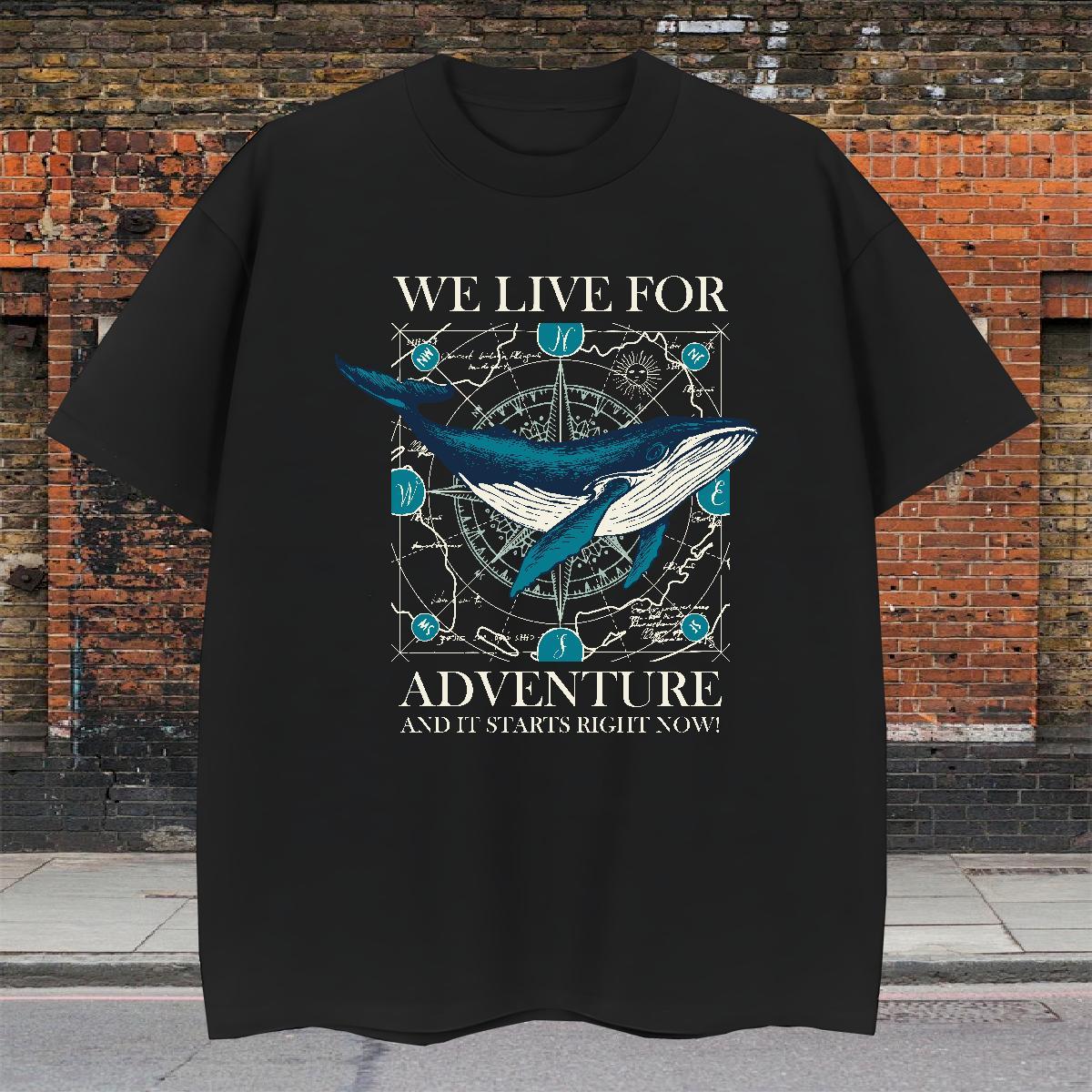 Popular Men Tees 230g Cotton fish Man T Shirts Street Wear O Neck Short Sleeves Oversized New Designer Tops Shirt