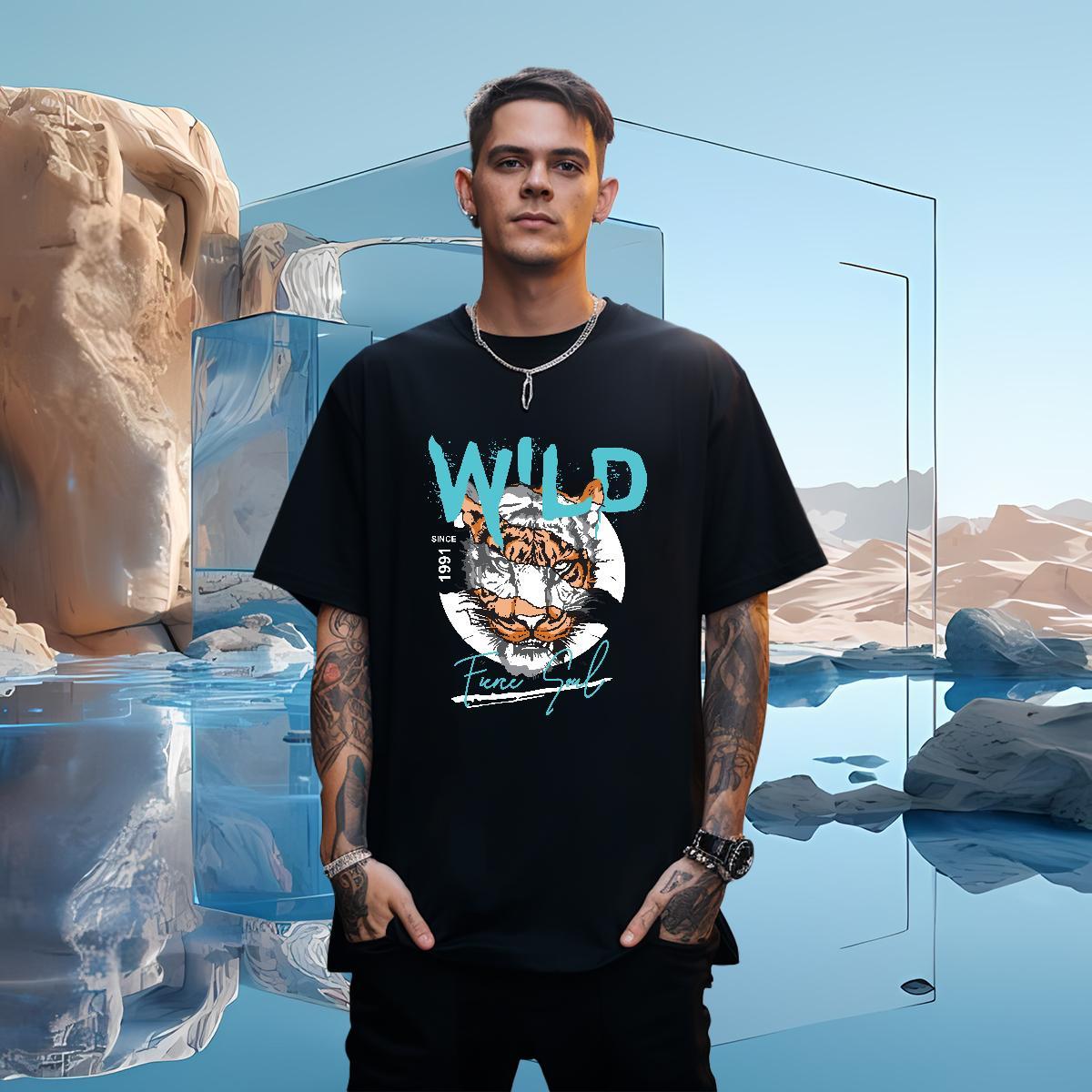 Mens T Shirts 230g 100% Cotton Home Outdoor Crew Neck Customized Tshirts Designer TOP Quality Polos