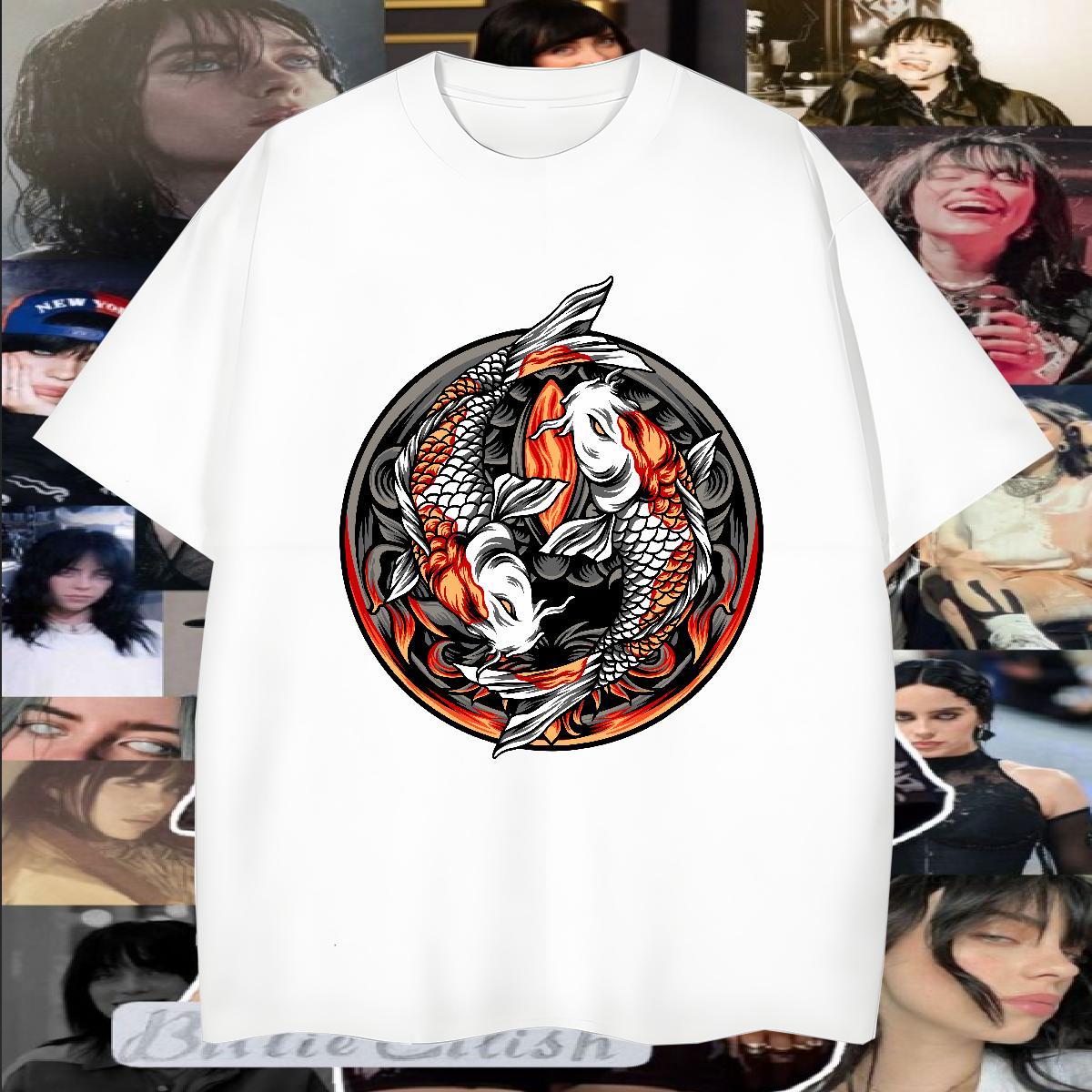 New Designer T Shirt For Man 230g 100% Cotton Daily Outfit Tops Shirt Breathable Short Sleeve Popular Tshirt for Man Woman Custom Print Oversized