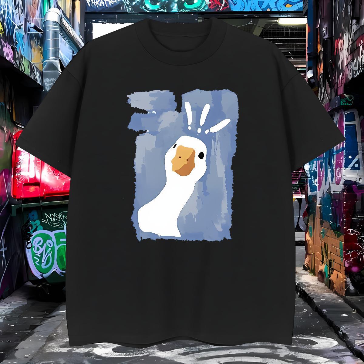Fashion Design T Shirts Men 230g Cotton duck Outdoor Clothes Breathable Short Sleeve Loose Fit Men Tops Tees Black Oversized
