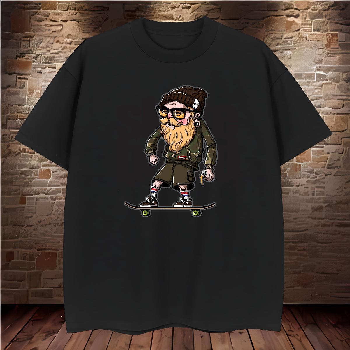 Designer Fashion Men T Shirts skateboarding Tops 100% Cotton 230g Spring Summer Comfortable DIY Anime Pure Cotton Tshirts