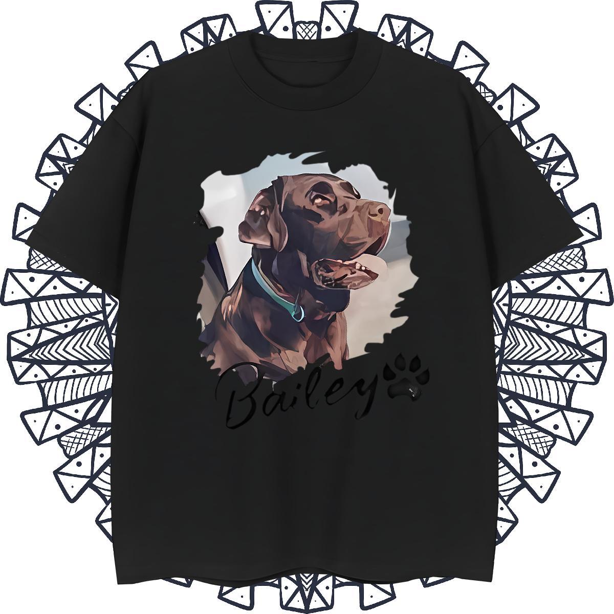 Cool Design Tshirt for Man Woman 230g Pure Cotton Street dog Oversized Breathable Short Sleeve 2024 Designer T Shirt For Man Tees