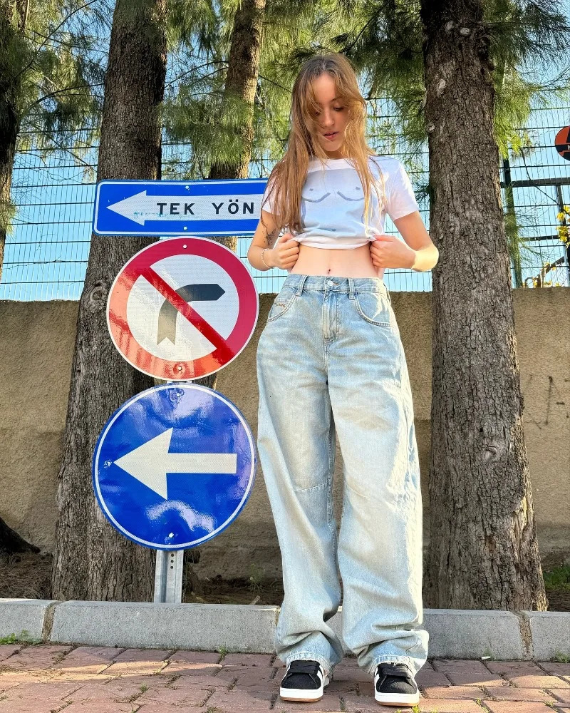 Y2K Harajuku Style Fashion Washed Old Baggy Jeans Women High Street Vintage Hip Hop Pop Gothic High Waist Wide Leg Pants 240806