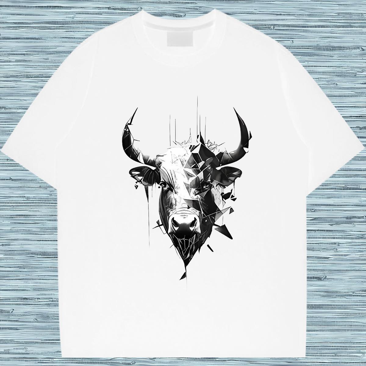 Custom Men T Shirts 230g Pure Cotton cow Spring Summer Tee Shirt Breathable Short Sleeve Designer Men Clothes T-Shirt DIY Printed