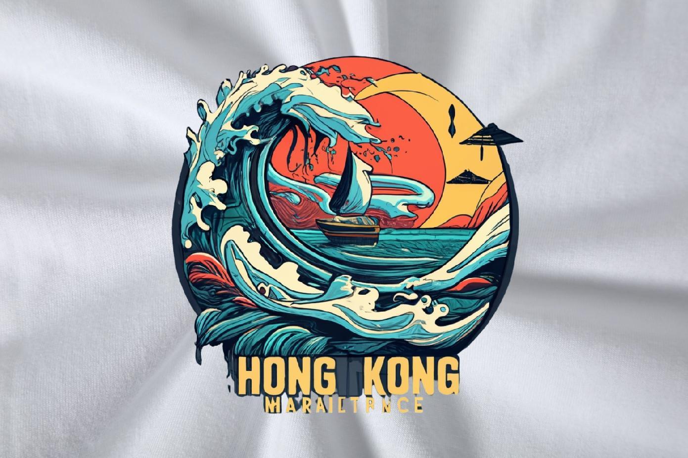 Free Shipping Couples T Shirts 100% Cotton 230g Hip Hop sea wave Plus Size Custom Pure Cotton Classic Men T Shirts Tee Shirt