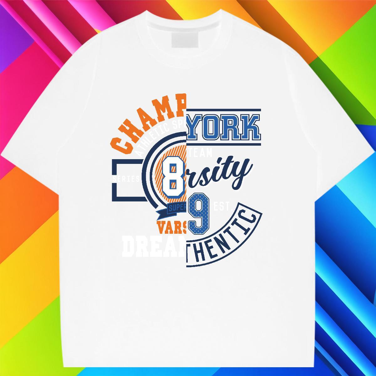 Designer Couples T Shirts 100% Cotton 230g Street Casual letter DIY Printed Pure Cotton Classic Man T Shirts Tees Shirts