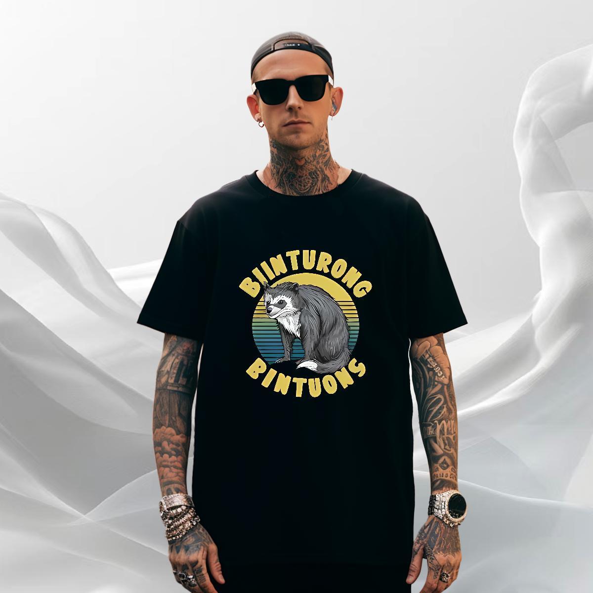 Unisex Couples T Shirts 230g Cotton Sport fox Custom Print Plus Size Crew Neck Breathable Factory Direct T shirt Tops Shirt