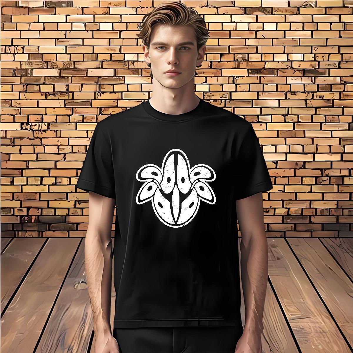 Mens T Shirts 100% Cotton 230g fish Anime Printing Street Breathable Short Sleeve Skull Men Tshirts Fashion Casual Designer Tees Shirts