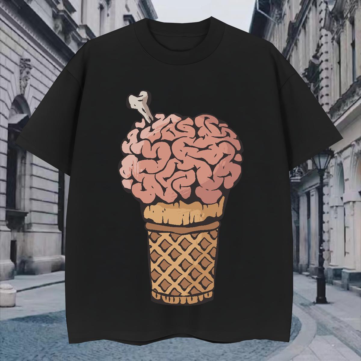 Mens T Shirts 230g 100% Cotton head High Street Hip Hop Short Sleeve Soft DIY Printed Men Clothes T-Shirt 2024 New High Quality Tops Tees