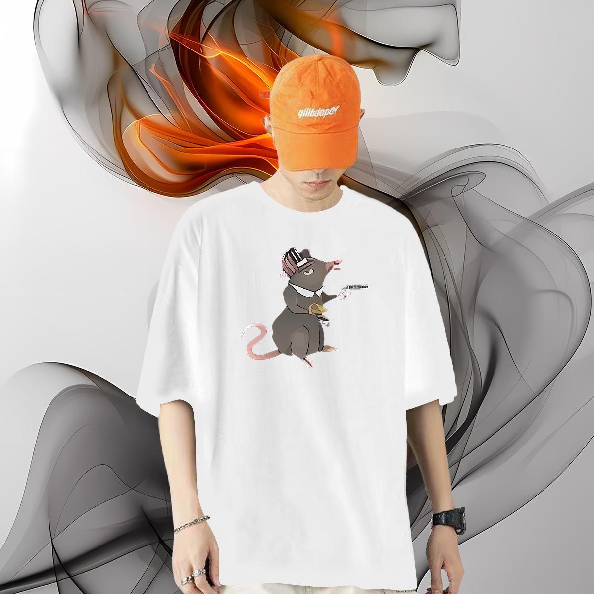 New Arrival T Shirts Men 230g Cotton mouse Beach Polos Breathable Crew Neck Free Shipping Mens Tshirts Graphic