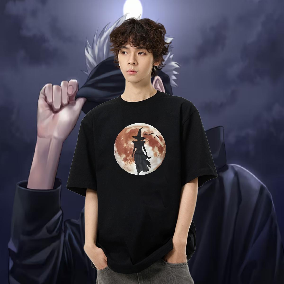Factory Direct T Shirt For Man 230g 100% Cotton halloween Home Outdoor Tops Shirt Breathable Crew Neck Wholesale Tshirts Oversized 3XL 4XL