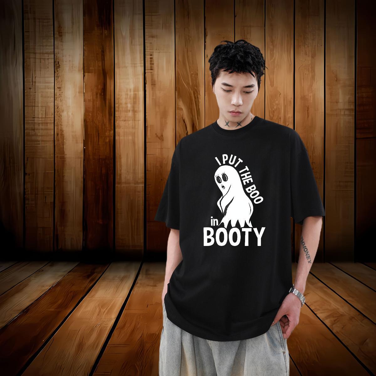 New Arrival T-Shirts for Men 230g 100% Cotton monster Home Outdoor Tee Shirt O-Neck Short Sleeve Designer Men Tops Tees Asian Size